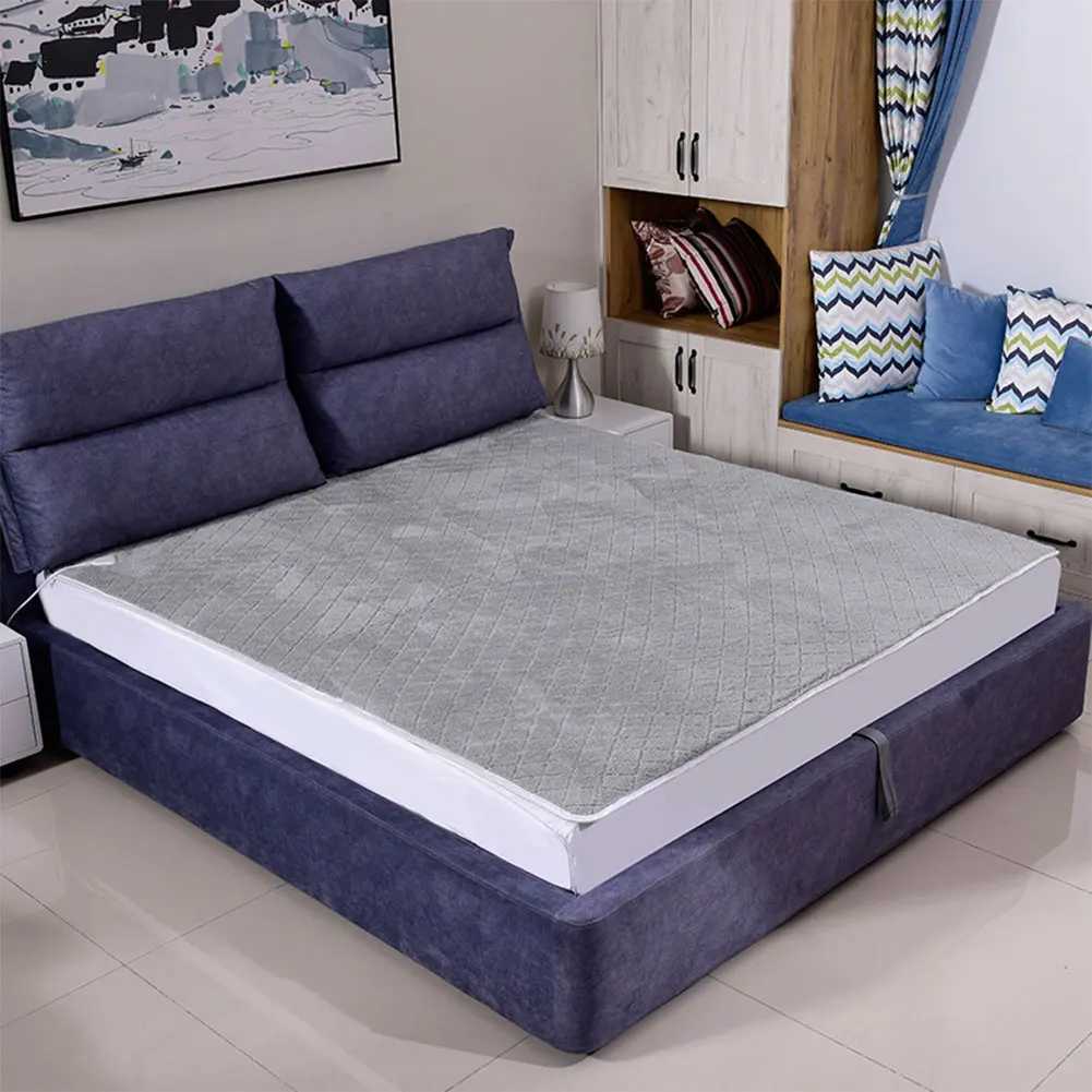 Electric Blanket Winter Fleece Heated Blanket Body Warmer Velvet Thermal Blanket Automatic Thermostat Heated Mattress For Bed Y251212