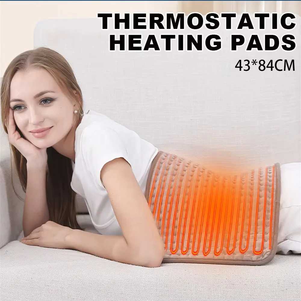 43x84cm Large Heating Pad with 9 Temperature Levels 4 Modes Timer Body Warming Thermal Mat for Legs Abdomen Hands Y251212