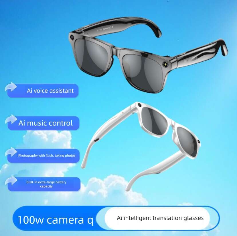 Famous Brand New Xkoenproai Smart Glasses With Camera Photo Translation Object Recognition Bluetooth