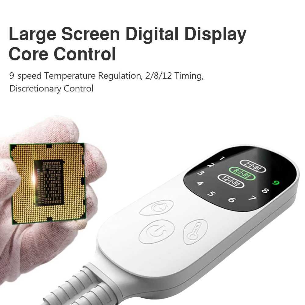 12V Heating Mat Plush Thicker Heated Heater Mattress Thermostat Travel Winter Body Warmer For RV SUVs Car Electric Blanket Y251212