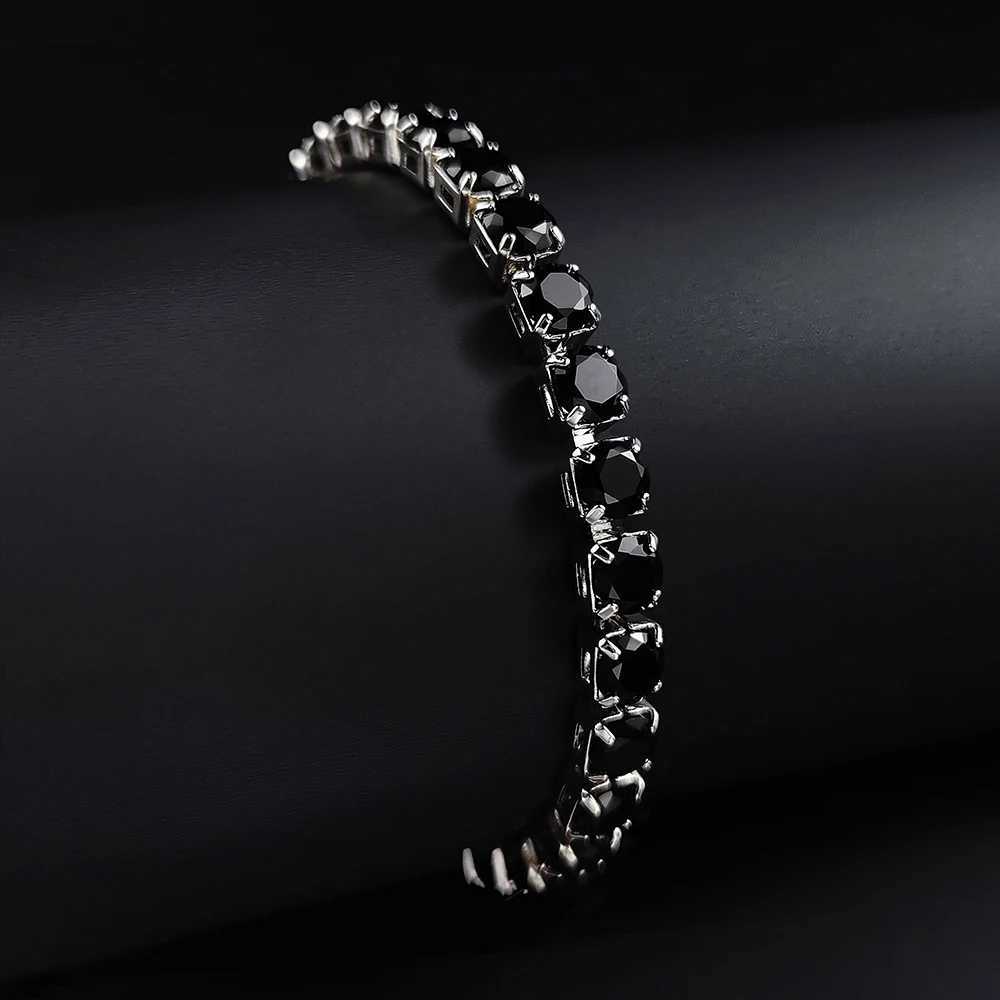 2024 New Arrival Luxury Round black color on hand Bangle For Women Anniversary Gift Jewelry Bulk Sell S5787 M251213
