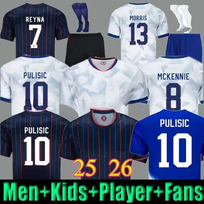 24 25 26 Rose Lavelle PULISIC Soccer jerseys 2026 USWNT Rapinoe Trinity Rodman Team 2025 USAS McKENNIE Alex Morgan Lindsey Horan Sophia Smith Mallory