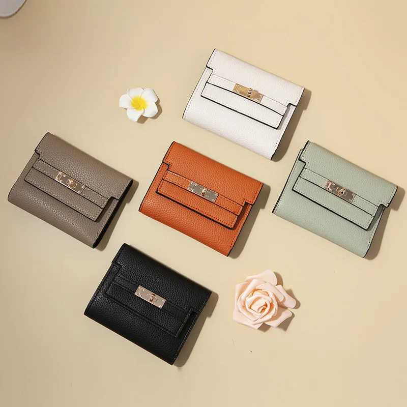 Wallet WenS Large Billetera Capacity Mti Card Positi Foreign Trade Mti Functial Three Fold Handheld Bag Y251213