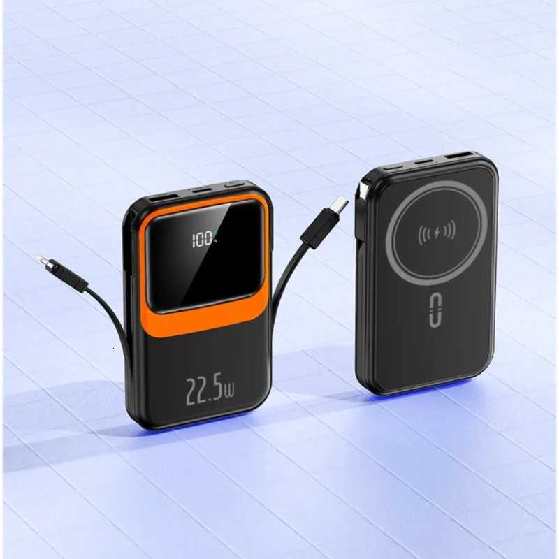 Magnetically-attracted Wireless 225W er-fast Charging Power Bank Portable Mini Power Bank H251213