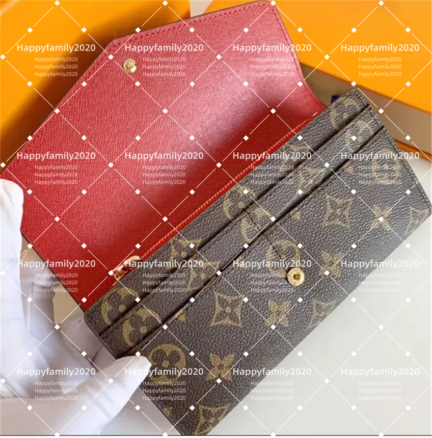 Luxury Fashion For women clutch ladies long wallet pu leather single zipper wallets classical purse card holder purses designer bags handbag shoulder AA7