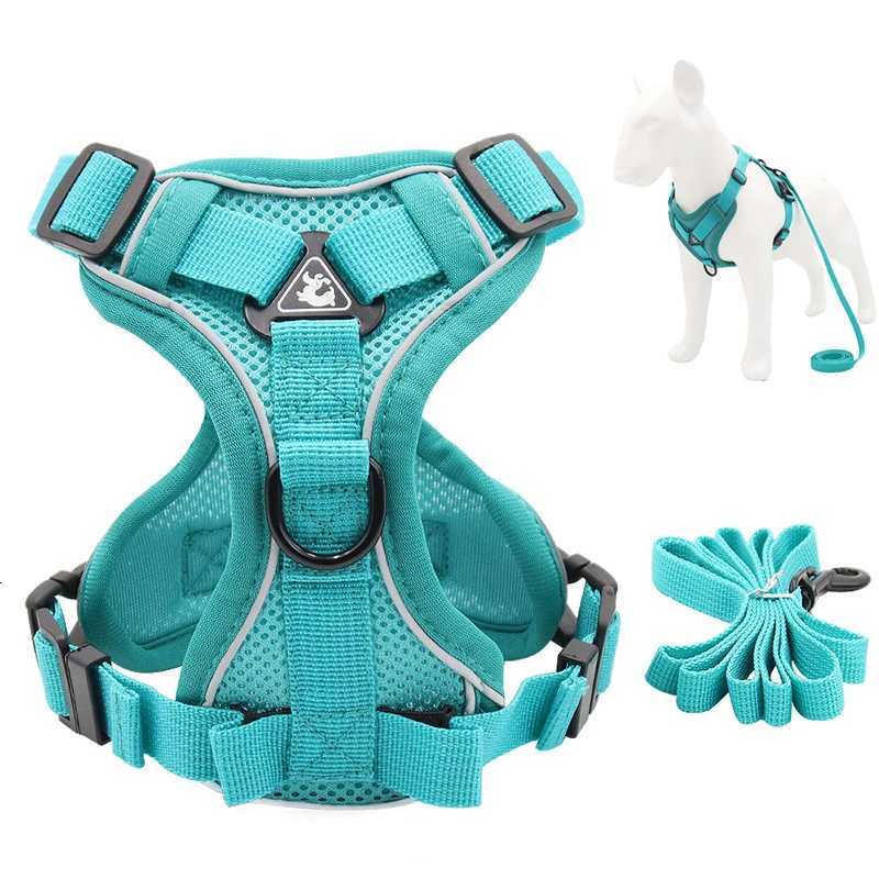 Reflective Pet Dog Harness and Leash Set for Small Medium Dogs mascotas Accessories Yorkies Puppy Cat Vest Harnesses arnes perro M251213
