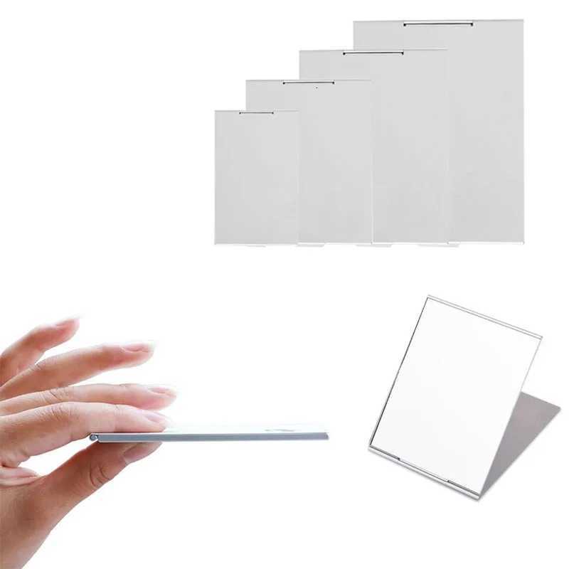 Aluminum Folding Portable Mirror Makeup Mirror Lash Mini Bag Pocket Portable Mirror Foldable Compact Cosmetics Tools HUAZJ12T251213