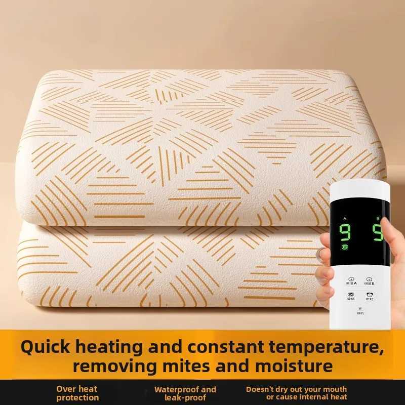 Electric Blanket Sherpa Plush Queen King Twin Heated Throw USB Fast Heating 3 Heat Settings Auto Shutoff Machine Washable Y251212