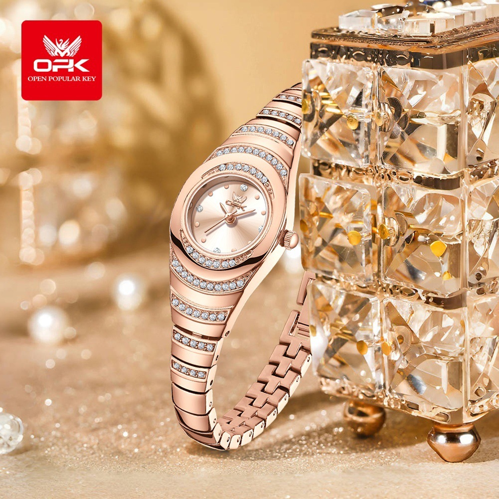 OPK Designer Ladies' Watches, Elegant Bracelets, Fashionable Diamond-encrusted, Individual, Casual And Simple, Free Shipping Wholesale Watches