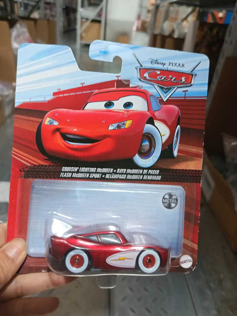 Disney Pixar Cars Genuine Die-Cast Metal Vehicles Lightning Mcqueen Mater Premium Collectible Toy Slide Car Gift For Kids H251213