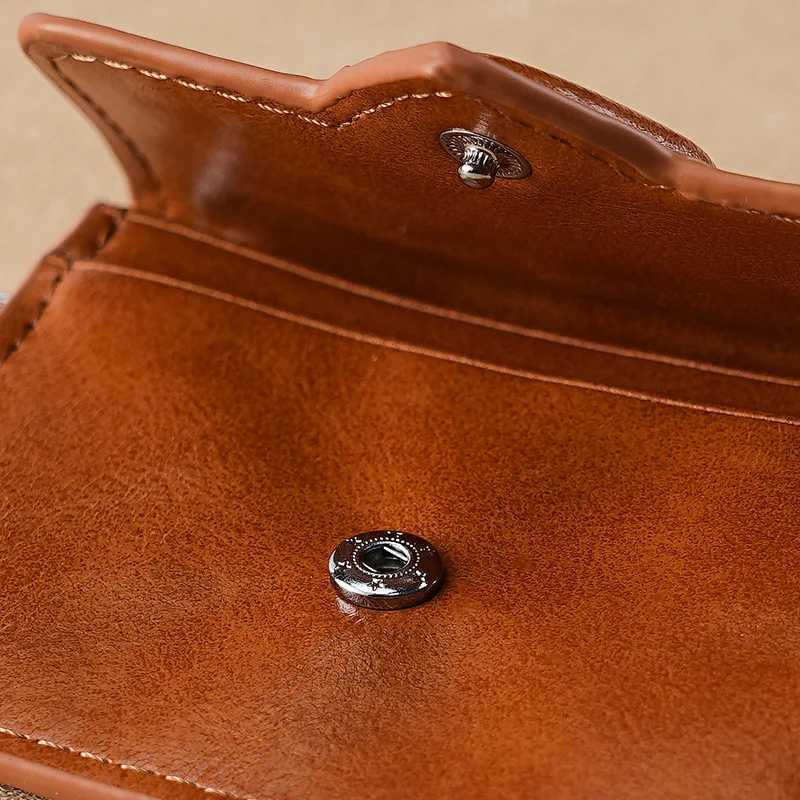 Peather Card Holder Purse Wen Cute Shaped Small Wallet Mti-card Anti-magnetic Card Holder Travel C Coin Bag Y251213