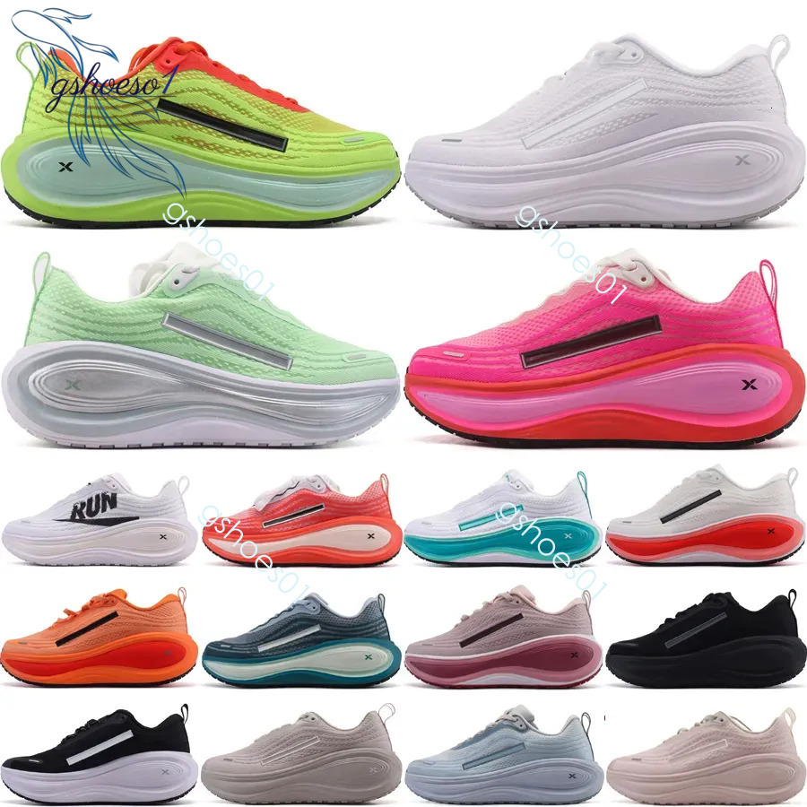 2026 Designer Men Women 18 Sneakers Vomero Plus Running Sports Shoes Anthracite Orange Triple Black White Coconut Milk Cream Echo Pink Grey Green Trainers