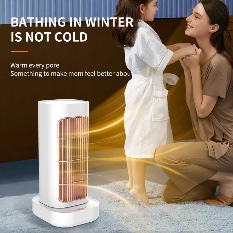 Euro 1300W automatic head shaking table heater bedroom small home air heater portable home electric heater Y251213