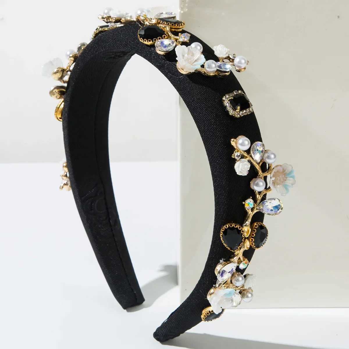 Heavy Industry Baroque Temperament Devils Eye wer Diamond band Luxury Versatile Hair Accories Wen Y251213