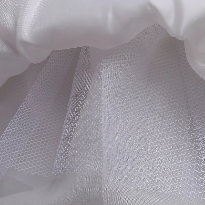 Infant Baby Flower Dress Toddler Girls Sleeveless Pearl Princess Pageant Birthday Lace Wedding Dress Children Formal Gown 6-24M 251213