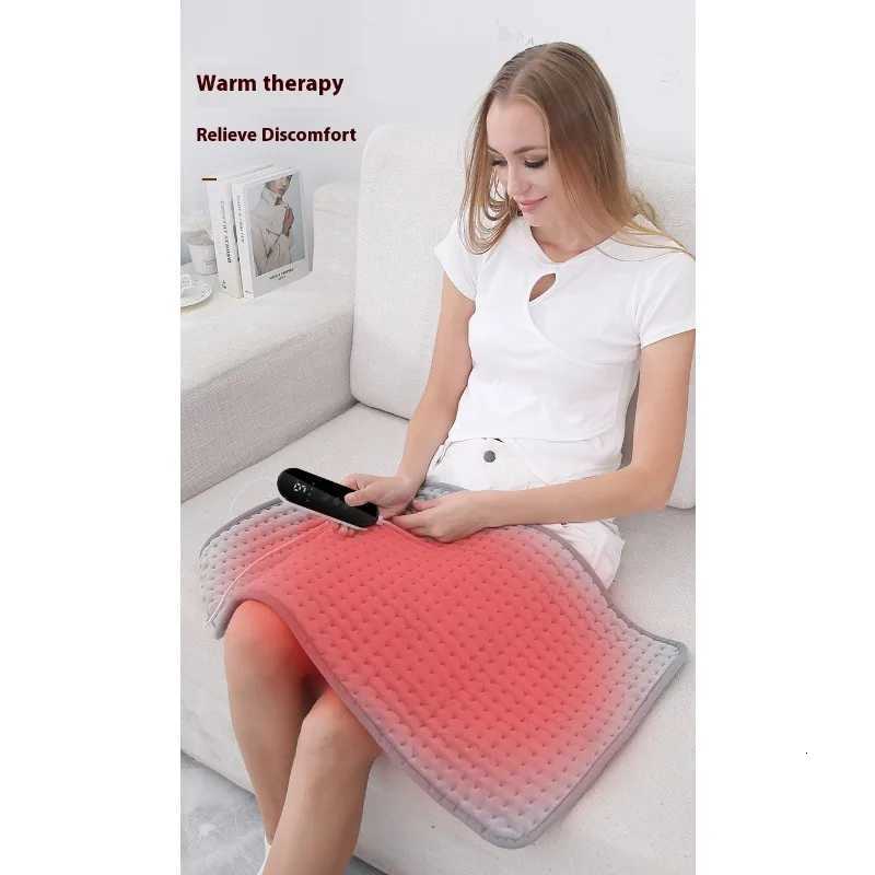 9 Level 4 Mode Timer 30X60cm Electric Heating Pad Blanket Hot Heated Pad for Abdomen Shoulder Knee Legs Winter Warm Washable Y251212