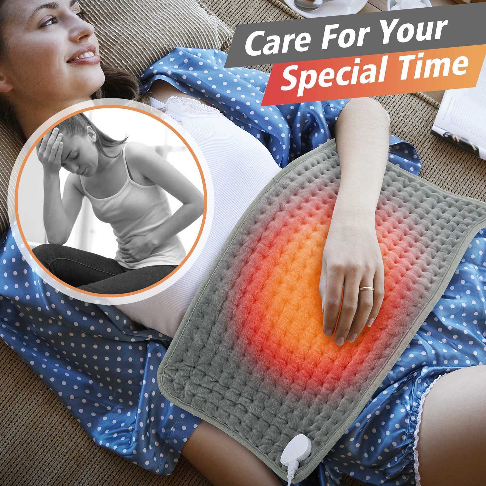 60x30CM Soft Heating Pad Electric Blanket for Body Abdomen Back Legs Hands Winter Warmer Home Office EU/US/UK Plug Thermal Mat Y251212