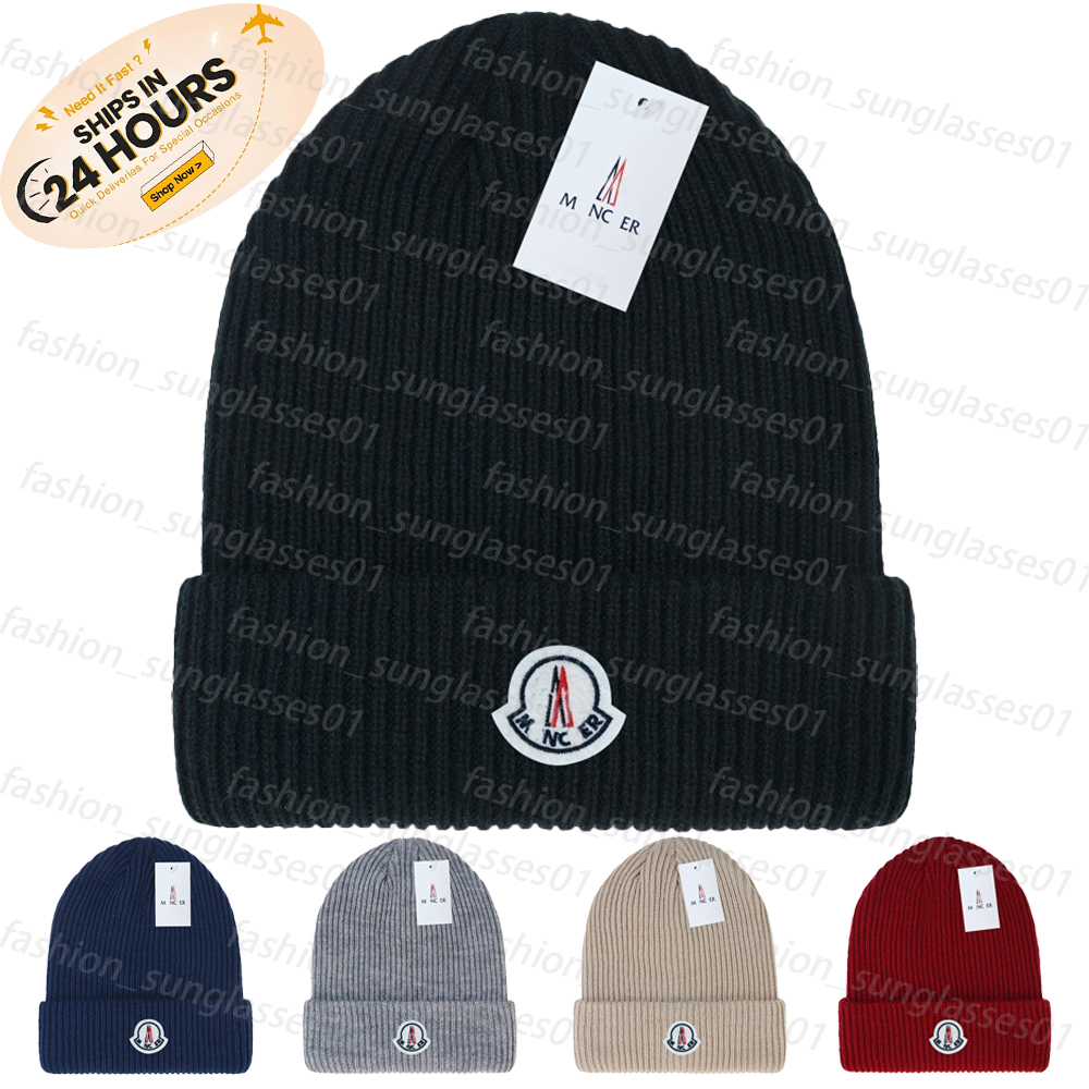 Luxury Designer Beanie Hat for Men Women Ultra-Soft Ribbed Knit Winter Skull Cap Unisex Fashion Bonnet Style Warm Outdoor Sports Accessory Gift Idea