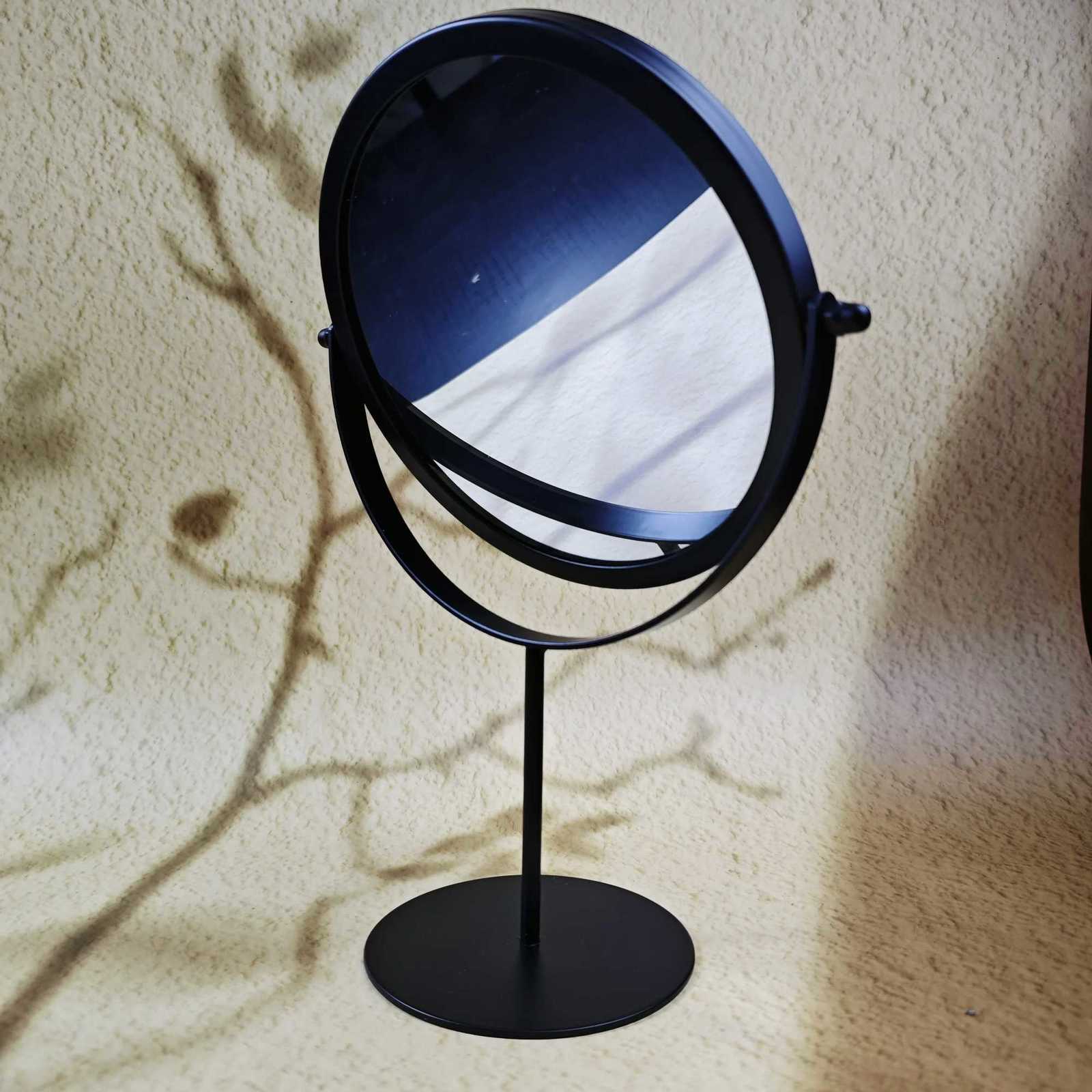 360 Degrees Rotate Iron Desktop Mirror Texture Ladies Makeup Mirror Creative Iron Mirror Strong Sense Of StyleT251213