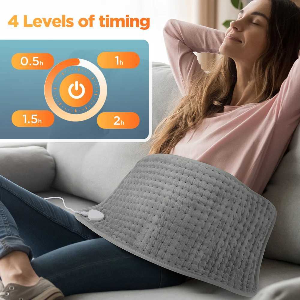 58x29CM Heating Pad 10 Levels Constant Temperature 4 Modes Timing Hot Blanket Keep Legs Abdomen Hands Body Warming Thermal Mat Y251212