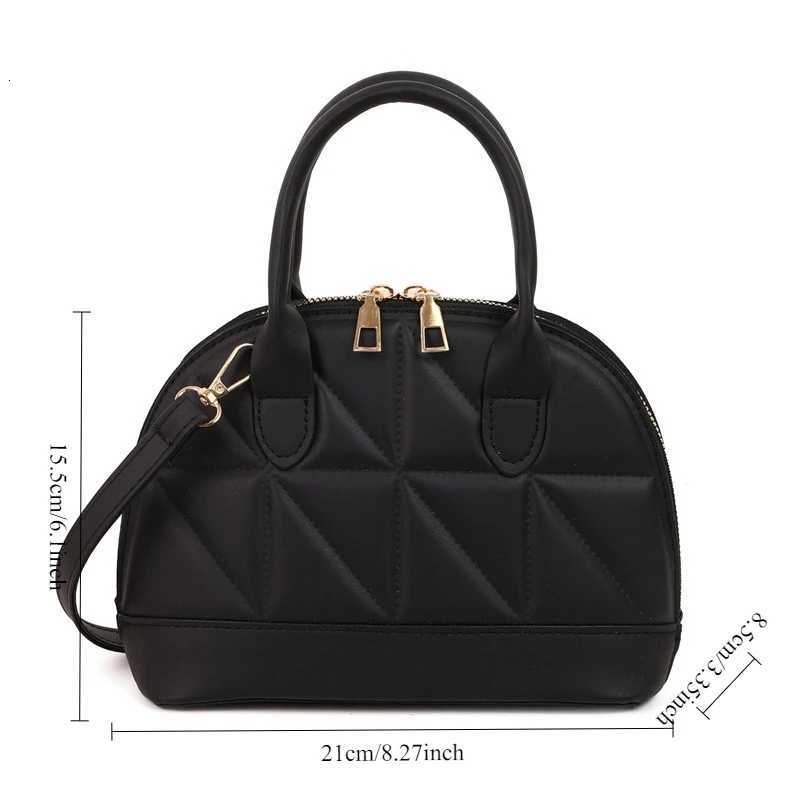 Womens Small Bag New Trendy Leather Handbag Crossbody Bag Zipper Closure Stylish Versatile Diamond Grid Shoulder BagT251213