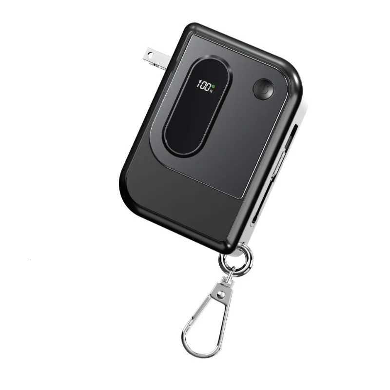 Wall-Plug Power Bank 10000mAh 35W Fast Charge with Retractable Cable Buckle Plug Charge Instantly Cable- for Travel H251213