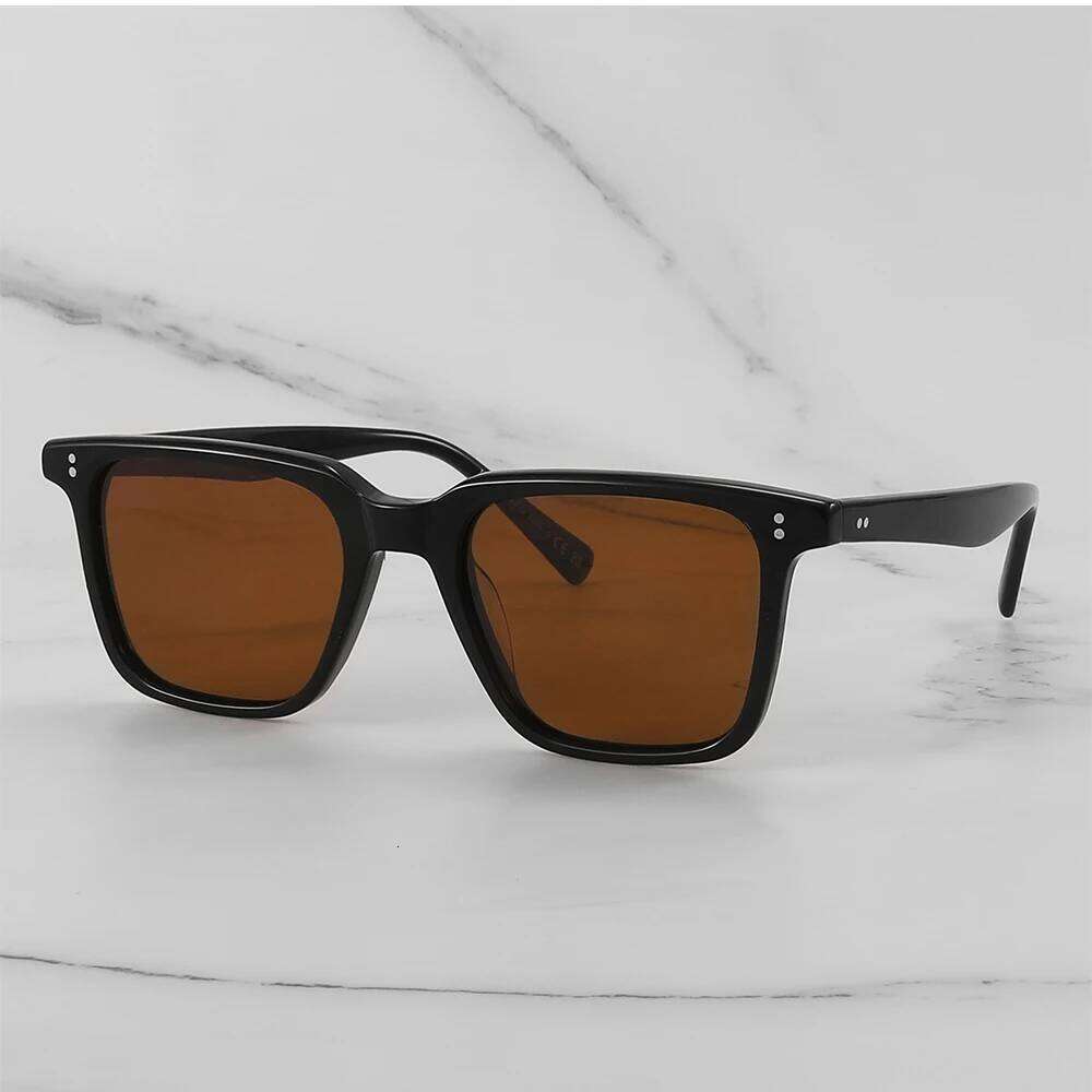 Oliver Lachman Ov5419 Vintage Square Polarized Sunglasses For Women And Men Sun Fashionable Celebrity Glasses