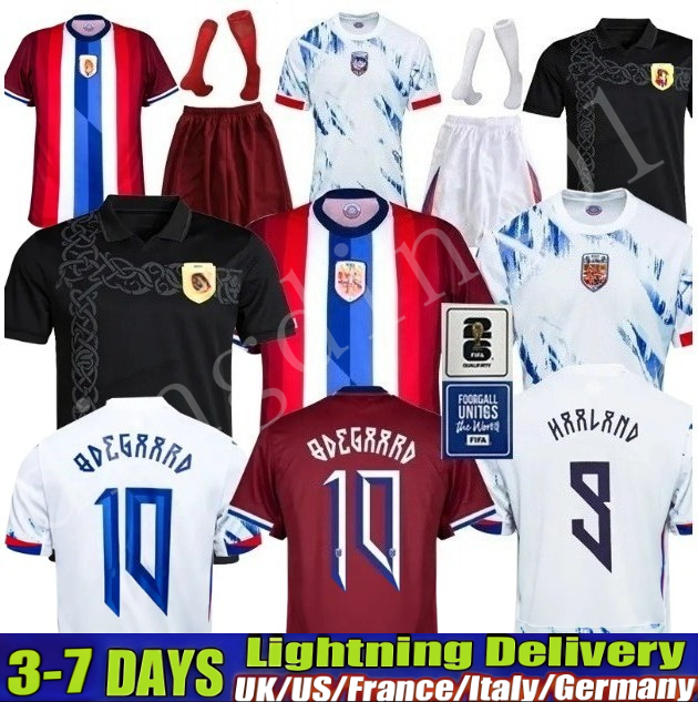 2024 Norway HAALAND 2026 World Cup soccer jerseys SORLOTH NUSA AASGAARD HORN MYHRE DONNUM RYERSON MOLLER WOLFE AJER STRAND LARSEN Kids Norwegian