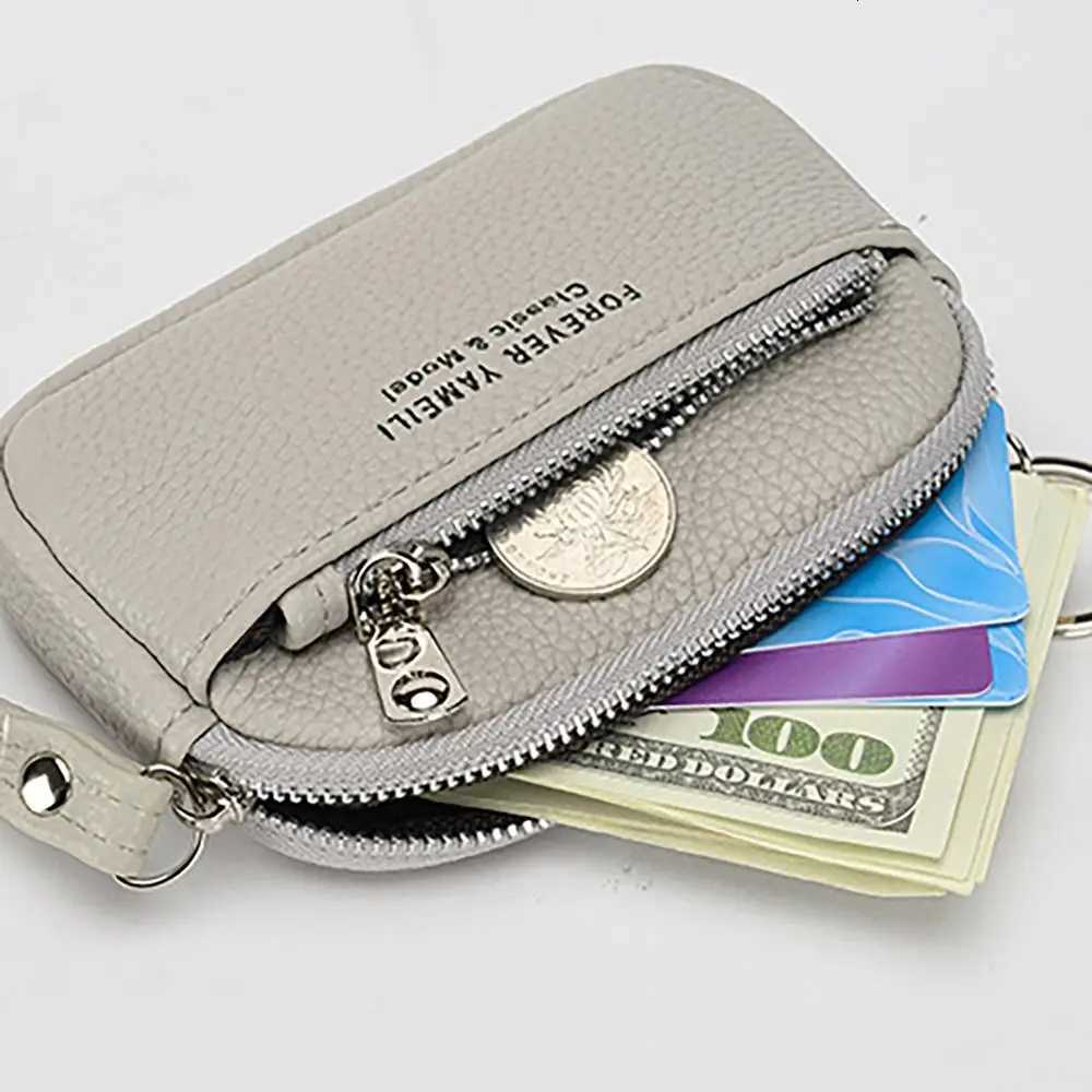 Softer Leather Waterproof Pocket Purse Wen Mey Coin Purse Thin Zipper Wear-resistant Wallet Mey Bag Y251213