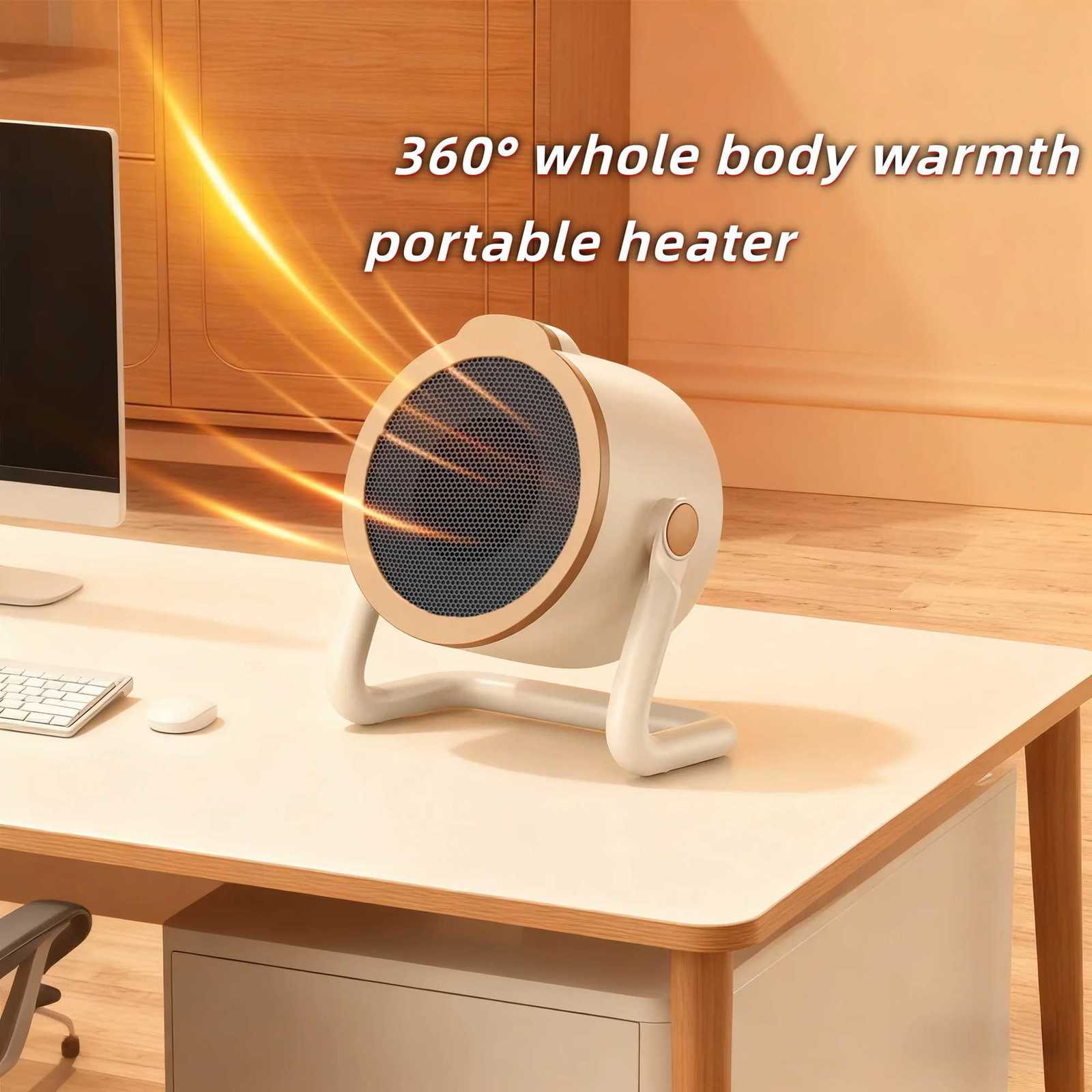 Warm air machine desktop heater small heating small sun household heater bedroom electric heater dormitory electric heater Y251213
