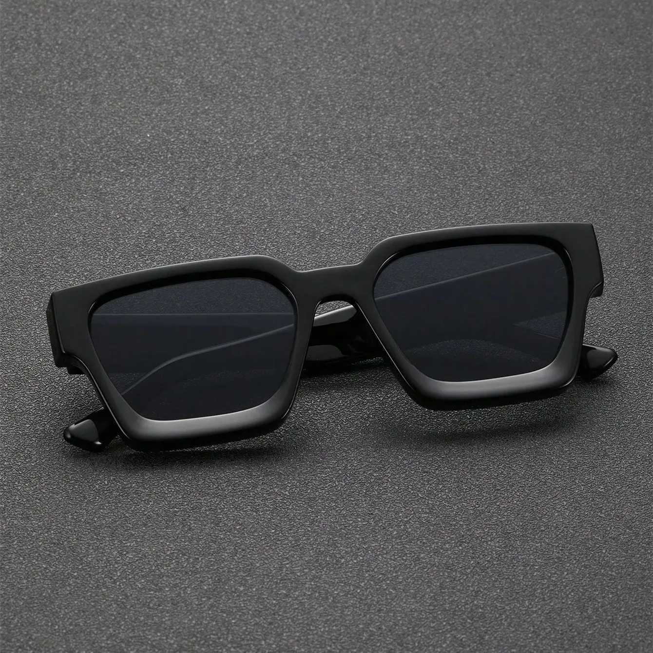Retro Black Millionaire Shades Luxury Sunglasses 2025 For Men Designer Famous Brand Square Sun Glasses Man Women SunglassT251213