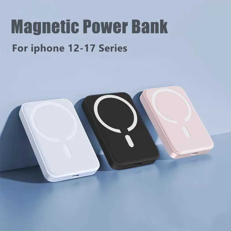 Magnetic Powerbank For iPhone External Battery Portable Wireless Charger for Power Bank Spare Battery H251213