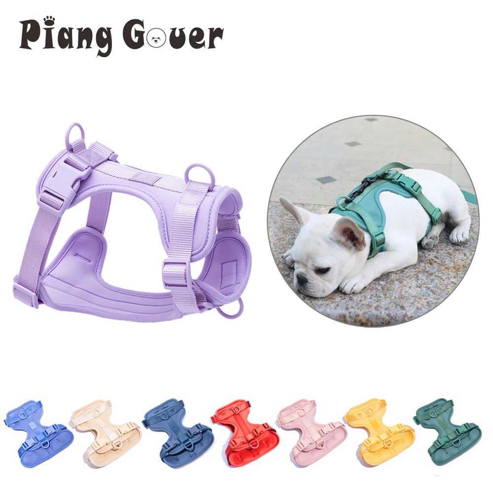 Breathable Lightweight Dog Harness Adjustable Pet Chest Strap Outdoor Walk Training Pet Harenss for Small Medium Dog M251213