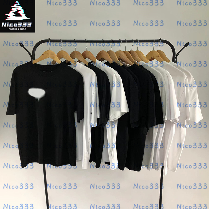 25ss men t shirt City limited letters black purple white pink yellow red women with the same casual all-match loose T-Shirts