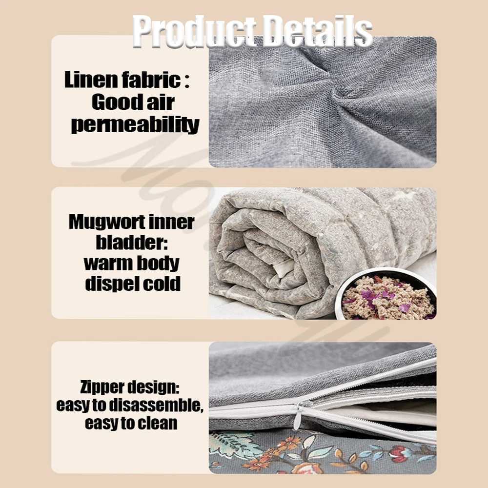 Electric Moxibustion Heating Pads for Back Neck Shoulder Home Sofa Office Desktop Winter Warm Blanket Timing Auto-Off Machine Y251212