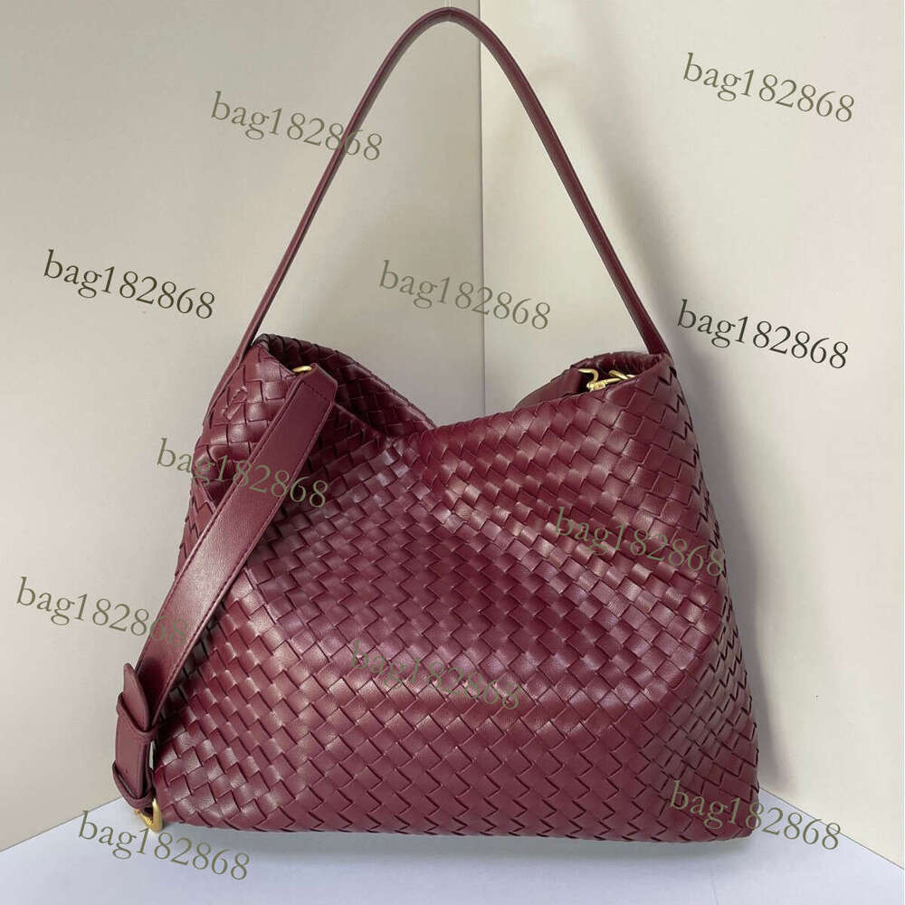 Designer Foreign Trade Cross Border Woven Large Capacity Casual Underarm Fashionable Texture Versatile Single Shoulder Commuter Bucket Crossbody Women S Bag