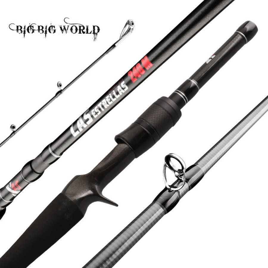 Cross-border near-point boat fishing and sea fishing multi-section lure rod M type gun handle straight handle 1.98meters 4/5 section long-range fishin