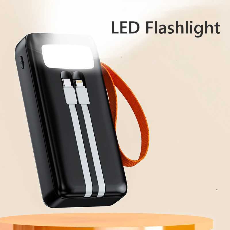 50000mAh Power Bank LED Digital Display Portable Charger External Battery 100W Fast Charging For iPhone Powerbank H251213