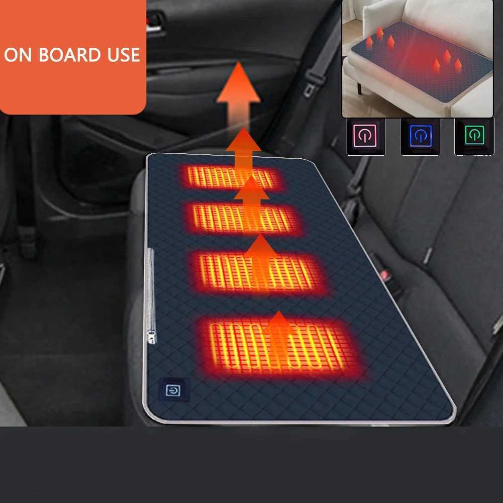 5V USB Sleeping Electric Heating Pad Heated Cushion Cold Resistant 3-Level Temperature for Outdoor Camping Heated Electric Mat Y251212