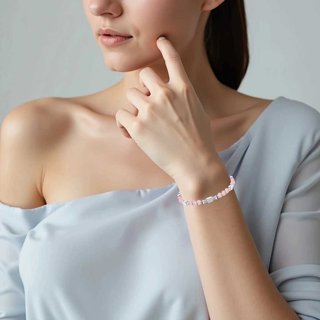 Boho Style Synthetic Lapis Lazuli Beaded - Stainless Steel Mothers Day Perfect All-Season Synthetic Stone M251213