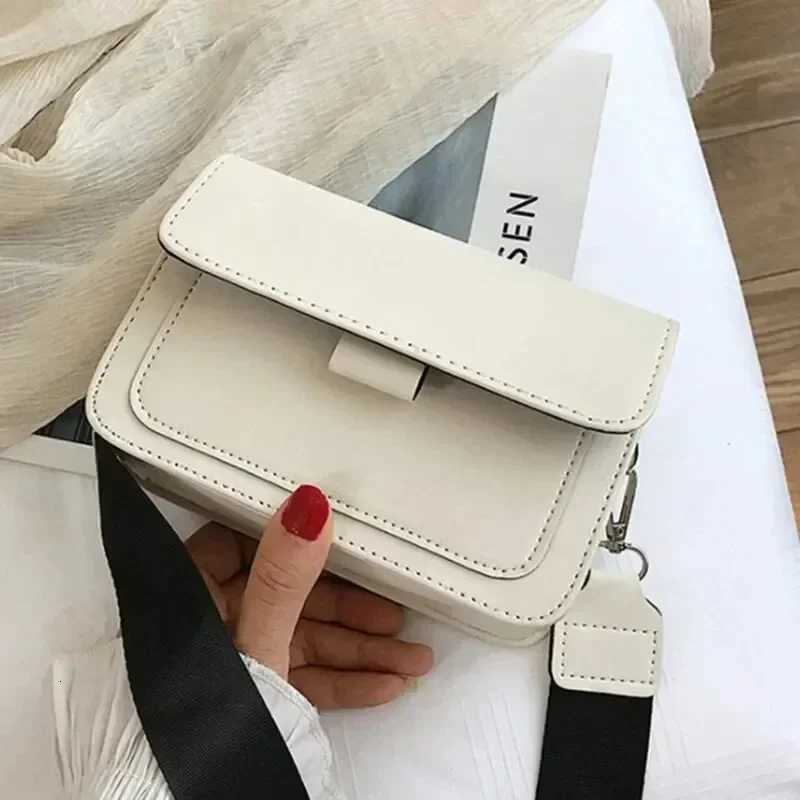 Classic Designer PU Leather Crossbody Bag for Women Travel Handle Handbag Fashion Shoulder Messenger Bag Ladies Small Flap BagT251213
