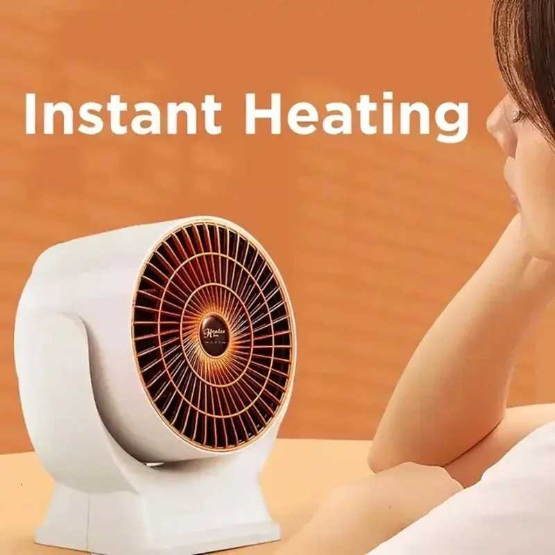 Indoor Portable Space Heater 600W Mini Heater Personal Heater Fan Fast Heating Ceramic Room Small Heater with Heating Function Y251213