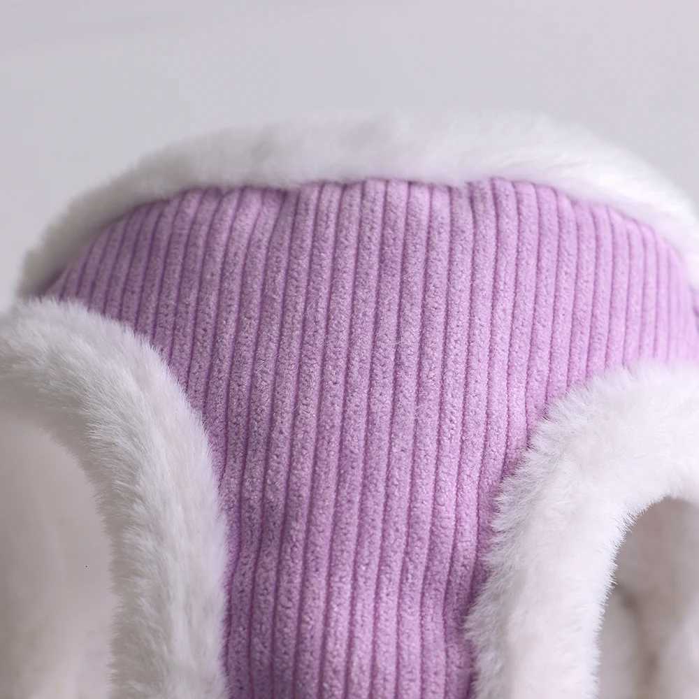 Winter Warm Dog Harness Leash Set Soft Plush Cat Puppy Vest For Small Medium Dogs Chihuahua Yorkie Harnesses With Matching Lead M251213