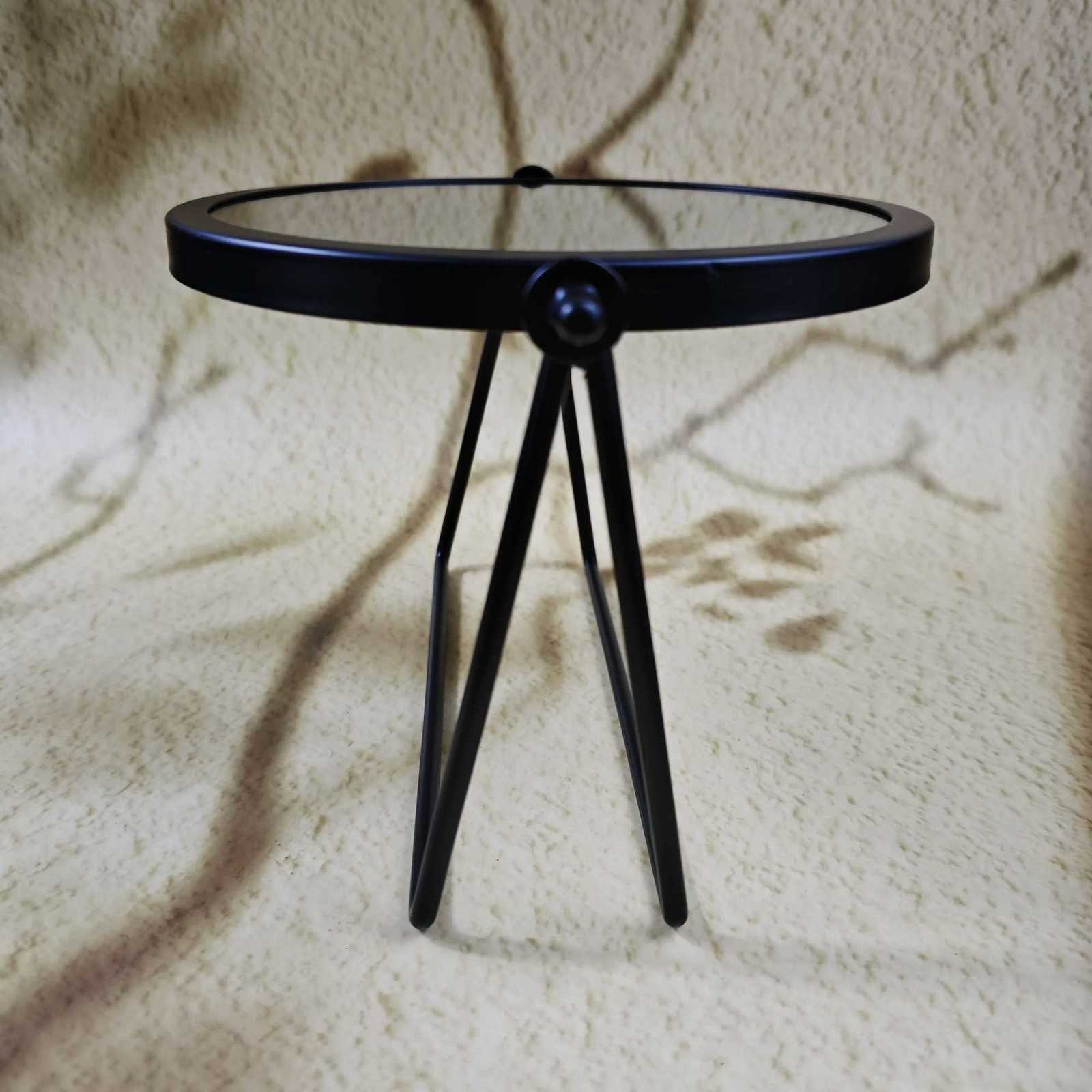 360 Degrees Rotate Iron Desktop Mirror Texture Ladies Makeup Mirror Creative Iron Mirror Strong Sense Of StyleT251213
