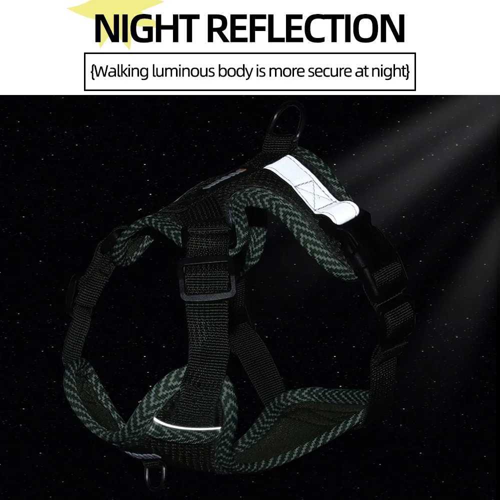 Pet Harness Leash Set Breathable Puppy Cats Vest Chest Strap for Small Dog Walking Supplies French Bulldog Chihuahua Accessories M251213