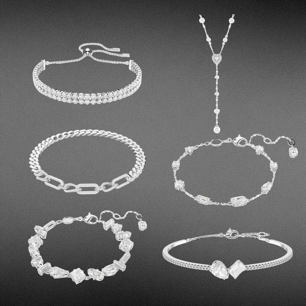 2025 New Light Luxury Zircon Necklace Pendant for Couples Unisex Daily Outfit Party Essential - Birthday Gift M251213