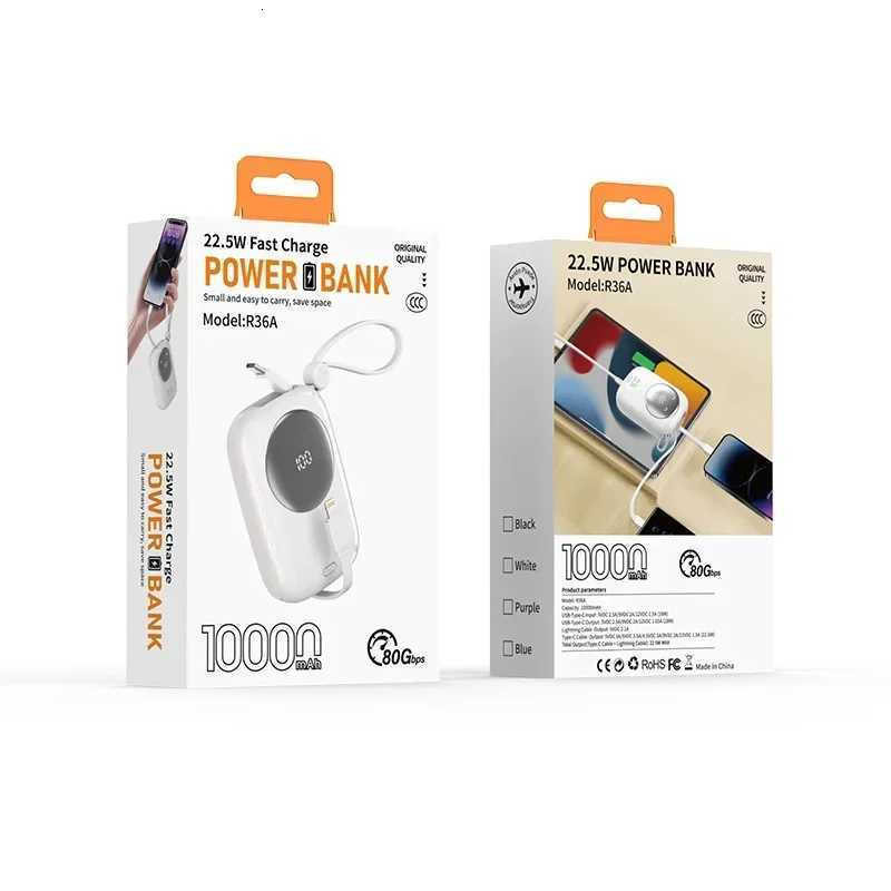 20000mAh Large Capacity er Fast Charging Power Banks 225W tra-Cpact Suitable Digital Display for IPhone H251213