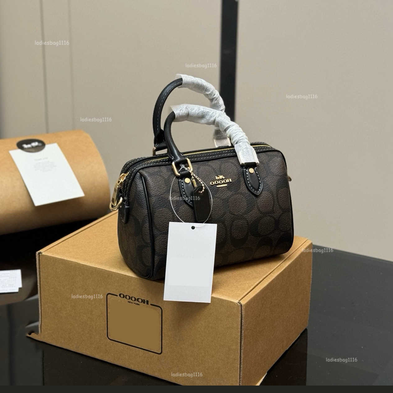 Shoulder Bags Designer Bag rowan 18cm 25cm Classic Shoulder Bags Floral Zipper Classic Leather teri Shoulder Crossbody bags designer mini Bag and tote boston bags