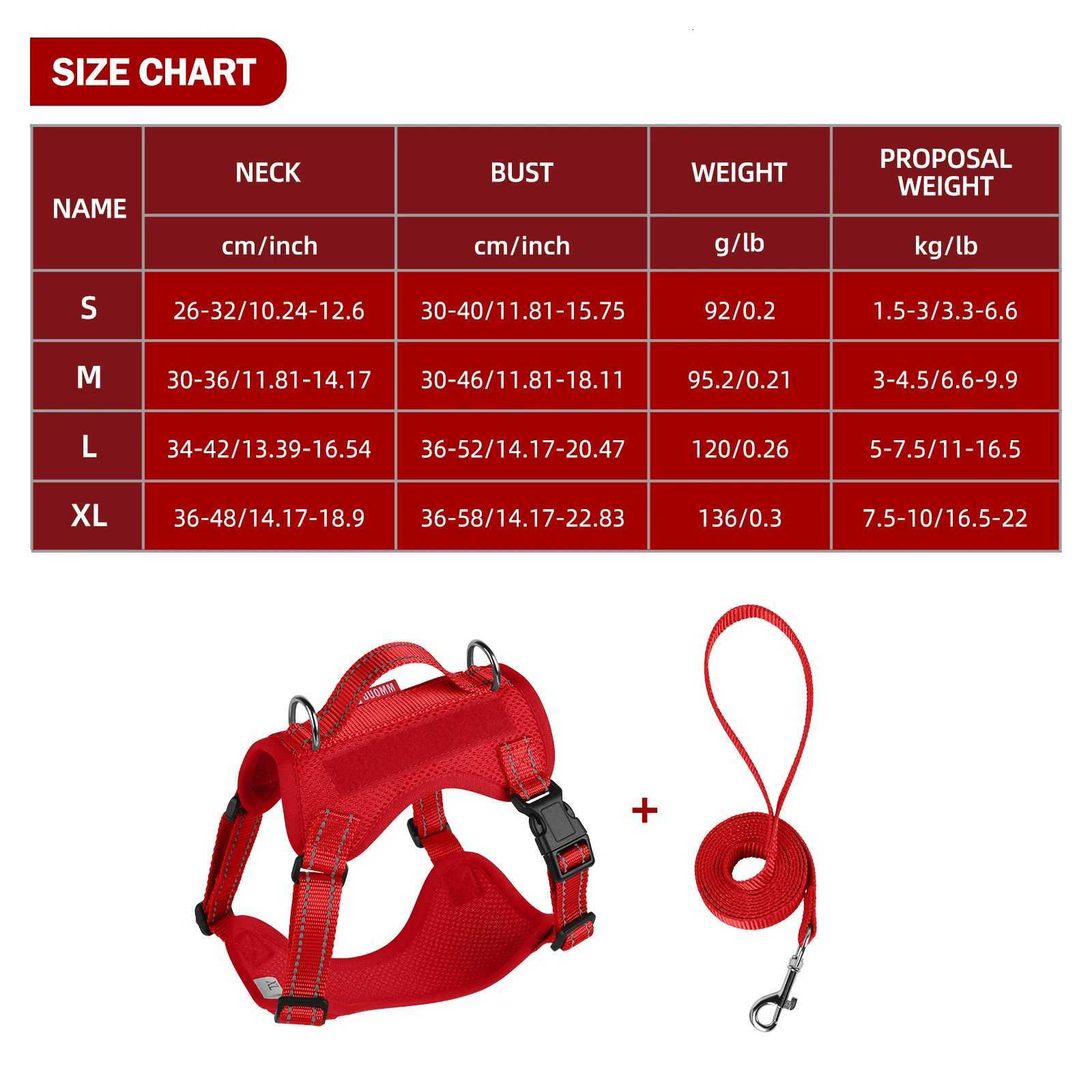 Dog Leash Harness Set Pet Reflective Bichon Frise Small Medium Dog Vest Harness Lead Outdoor Rope Walking Gear French Bulldog M251213