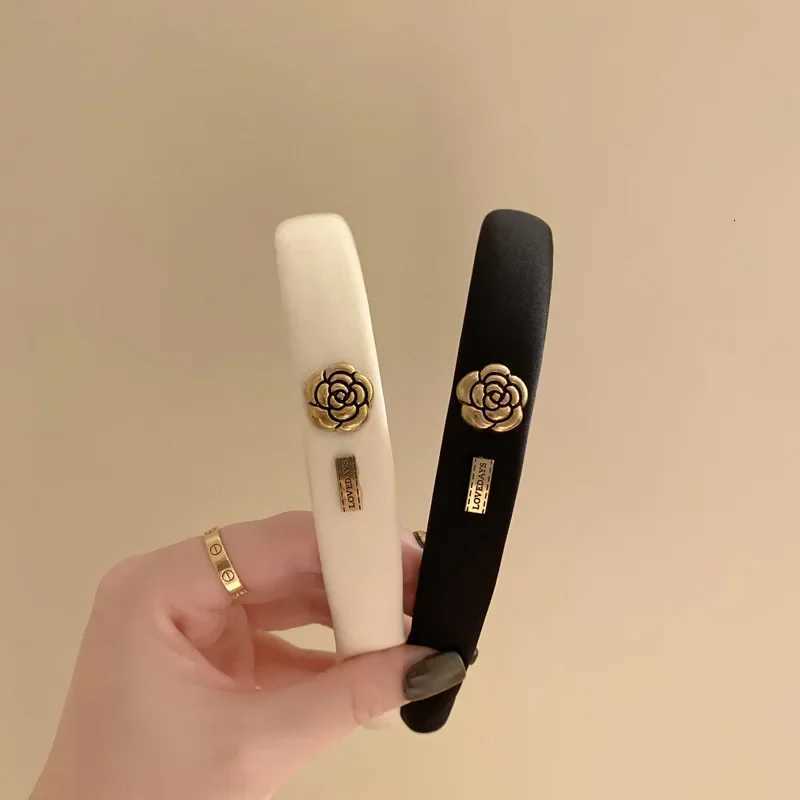 Vintage lia band Ladies Elegant Fashion Girls Vintage Sponge band Y251213